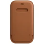 Чехол для iPhone Apple Leather Sleeve Case Saddle Brown (MHYG3) for iPhone 12 Pro Max