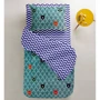 Підковдра дитяча Cosas Bear wood zigzag blue 110 x 140 см (4822052062326)