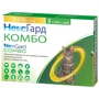Капли NexGard Combo от блох клещей гельминтов для котов 2.5-7.5 кг 3 пипетки