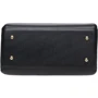 Жіноча сумка каркасна Ricco Grande чорна (1L797-black): Фактура Гладка