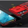 Чохол для телефона Mobile Case Camshield Army Ring Red для Samsung A356 Galaxy A35 / A556 Galaxy A55: Плівка в комплекті нет