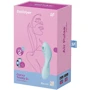 Вакуумный стимулятор с вибрацией Satisfyer Curvy Trinity 5+ (Blue)