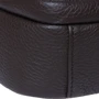 Мужская сумка через плечо Borsa Leather темно-коричневая (K11031-dark brown): Тип Сумки