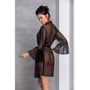 Пеньюар Passion LOVELIA PEIGNOIR black XXL/XXXL