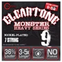 Струна для гитар Струны CLEARTONE 9409-7 ELECTRIC HEAVY SEIRES SUPER LIGHT 7 09-52