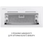 Вытяжка Minola HBI 6473 WH GLASS 800 LED Line: Управление Сенсорное