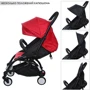 Прогулочная коляска Bambi Yoga M 3548-3 Красная: Количество блоков 1