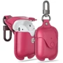 Чехол для наушников ESR Oxford Leather with Belt Pink for Apple AirPods