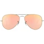Солнцезащитные очки Ray-Ban с зеркальными линзами, авиатор (RB_3025 019/Z2)