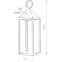 Светильник уличный Nowodvorski 8177 Picnic LED фото 4