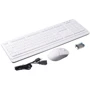 Комплект бездротовий A4Tech Fstyler FG1012 Wireless White: Тип клавіш Механический