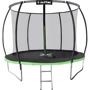 Батут Outtec Premium 10ft (312см) чорно-зелений із внутрішньою сіткою (5907766665854)