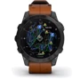 Смарт-часы Garmin Epix (Gen 2) Sapphire Black Titanium with Chestnut Leather Band (010-02582-30) фото 9