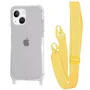 Чохол для iPhone WAVE Clear Case with Strap Yellow for iPhone 15