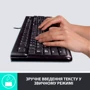 Комплект проводной Logitech MK120 USB UA Black (920-002563): Назначение Для ПК