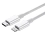 Кабель WIWU Cable USB-C to Lightning Classic 30W 1.2m White (WI-C008): Тип USB-C - Lightning