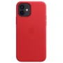 Чохол для iPhone Apple Leather Case with MagSafe (PRODUCT) Red (MHKD3) for iPhone 12/iPhone 12 Pro: Колір червоний