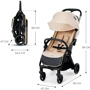 Прогулянковий візок Kinderkraft Apino Dune Beige (KSAPIN00BEG0000) фото 7