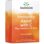 Swanson Immunity Assist vith C, D Zinc Підтримка імунітету з вітаміном С, D та цинком смак цитрусових 30 стиків по 8 г
