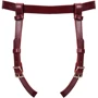 Трусики для страпона Liebe Seele Wine Red Strap on Harness