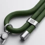 Ремешок для смартфона ArmorStandart Rope Titanium Fern with Clear holder (ARM76102): Цвет зеленый
