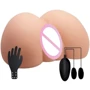 Мастурбатор вагина и анус с двойной вибрацией CRAZY BULL - Judy Vibrating, BM-009095Z-1