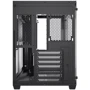 Корпус DarkFlash C285P Black: Материал передней панели закаленное стекло