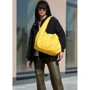 Женская сумка хобо Sambag HOBO L желто-голубая (53300128): Пол Женский