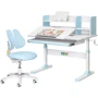 Комплект парта Ergokids TH-330 Light Blue + кресло Evo-kids Mio Lite KBL (арт.TH-330 W/Z+ Y-208 KBL): Ширина столешницы, см 100