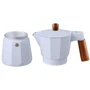 Кавоварка гейзерна Bergner Naturally 6 чашок (BG-38191-WH-6): Колір белый