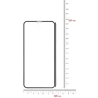 Захисне скло для iPhone BeCover Tempered Glass Black для iPhone 11 Pro / iPhone X / iPhone Xs (704104): Колір черный