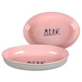 Эмалированная миска Flamingo Nell Oval для котов 275 мл (59144)