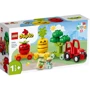 Конструктор LEGO DUPLO My First Трактор для вирощування фруктів та овочів 19 деталей (10982)