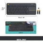Клавиатура Logitech K400 Plus Black UA (920-007145) фото 7
