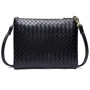 Жіноча сумка-пошет Amelie Galanti чорна (A991503-01-black): Застібка Блискавка