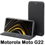 Чохол для телефона BeCover Book Exclusive Black для Motorola Moto G22 (707908): Матеріал Искусcтвенная шкіра