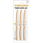 Набор кухонных ножей Fiskars Functional Form зубчатых 3 пр. (1015988): Количество предметов 3