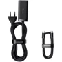 Зарядний пристрій Baseus Wall Charger GaN3 Pro 2xUSB+2xUSB-C 100W Black with USB-C cable (CCGP000101): Кабель в комплекті USB-C