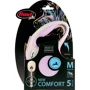 Поводок-рулетка Flexi New Comfort M до 20 кг 5 м сиреневый (4000498042908): Тип шнура Трос