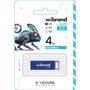 USB-флешка Wibrand 4GB Chameleon USB 2.0 Blue (WI2.0/CH4U6U): Стандарт USB USB 2.0