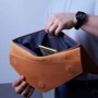 INCARNE Handmade Leather Cover Magnetic Message Cognac for MacBook Air 15" M3 | M2 (2024 | 2023): Тип аксессуара чехол