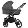 Коляска універсальна 2в1 Tutis Leo Dark Grey (1222103): Ширина шасі 61 см