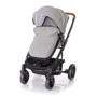 Коляска-трансформер Lorelli S-500 SET с автокреслом (dark grey lighthouse): Ширина шасси 64 см