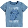 Футболка H & M 4736635 74 см блакитна