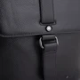 Мужская сумка через плечо Buffalo Bags черная (SHIGF8130-black): Фактура Матовая, Зернистая