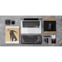 Клавиатура Keychron K2 84 keys, Gateron Brown, White LED, Black (A3_KEYCHRON): Количество клавиш 84