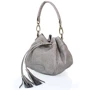 Женская сумка бакет-бэг Laskara серая (LK10195-grey) фото 9