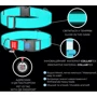 Ошейник для собак WAUDOG Waterproof c QR паспортом светонакопительный пластиковый фастекс XXL 40 мм 46-70 см ментоловый (2509) фото 10