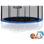 Батут Hop-Sport 16ft blue із зовнішньою сіткою 488 см фото 4