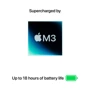 Apple MacBook Air 15" M3 256GB Midnight Custom (MC9G4UA/A) 2024: Вес 1.51 кг